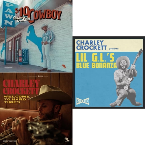 Lil G.L.'S Blue Bonanza & $10 Cowboy & Welcome To Hard Times [LP Vinyl Bundle]