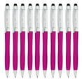 thumbnail image 1 of 10 Crystalline Ballpoint Pens Pack - Twist mechanism, Black Ink - Pink, 1 of 5