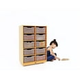 thumbnail image 1 of 10 Cubby Mobile Tray Storage Cabinet, 1 of 1
