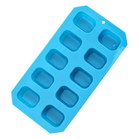 10 Cube Ice Tray Silicone Fast Freezing Easy Release for Home Kitchen and