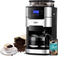 10Cup Coffee Maker with Grinder Programmable Grind & Brew 1.5L Water
