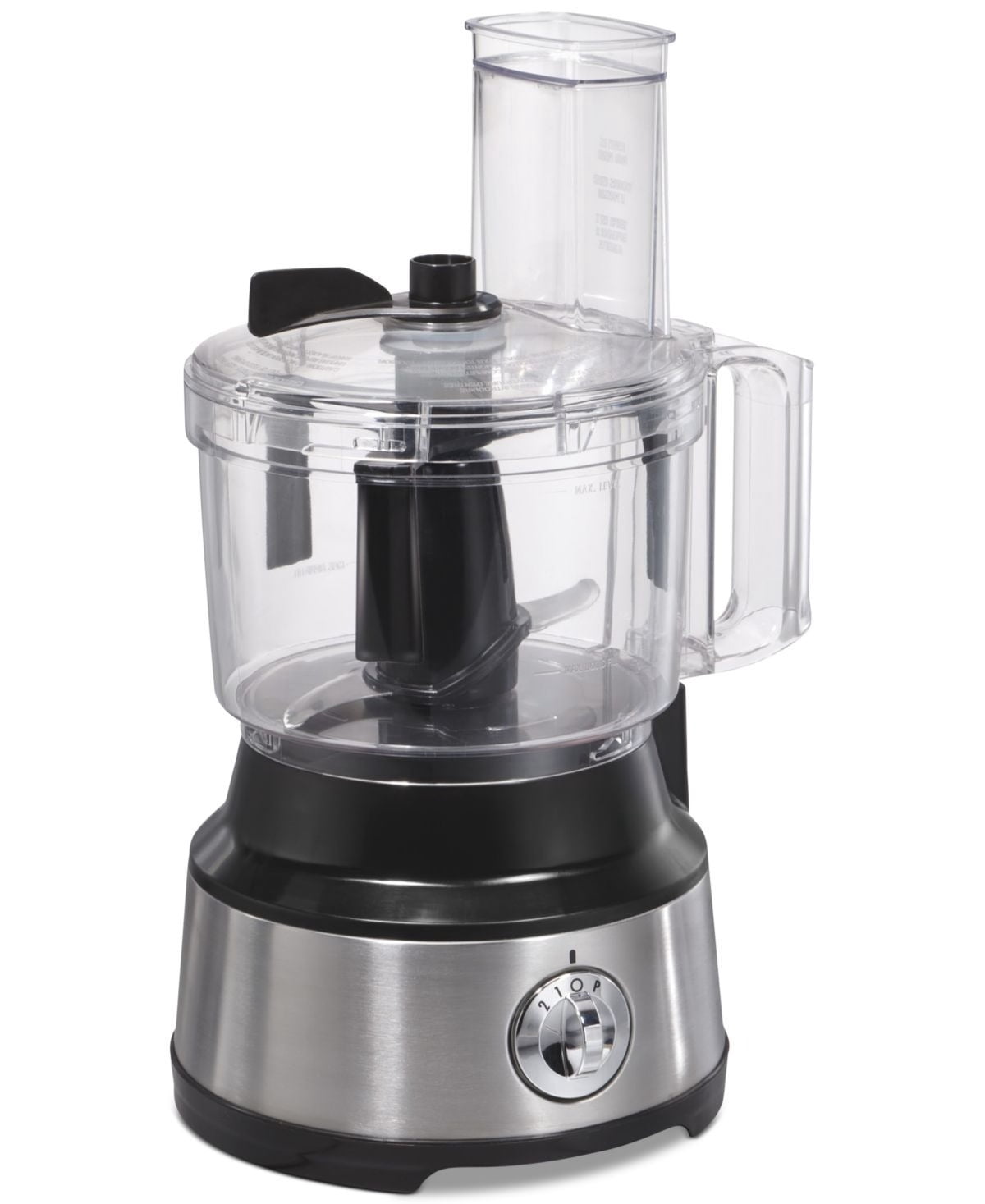 10-Cup Food Processor with Built-in Bowl Scraper and Large Feed Chute