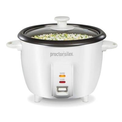 10 Cup Rice Cooker & Steamer White