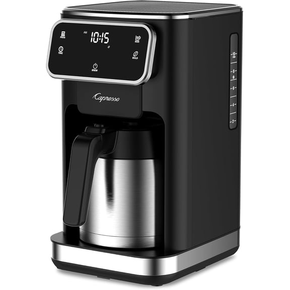 10-Cup Touchscreen Coffee Maker with Thermal Carafe