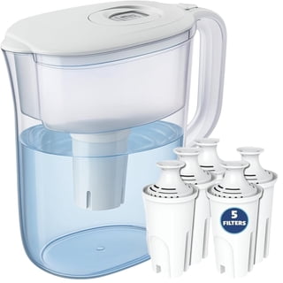 Jarra De Agua Brita Denali Con 1 Filtro Original - Roja, 6 Tazas