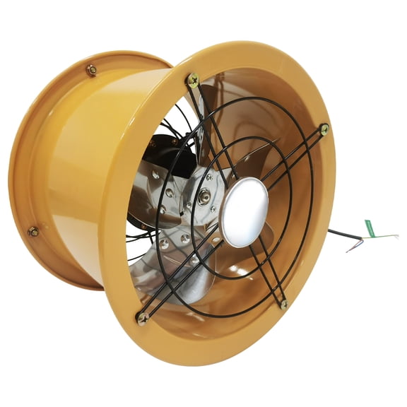 10'' Cylinder Pipe Fan Axial Exhaust Duct Fan Industrial Exhaust Duct Fan 220V