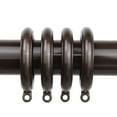 thumbnail image 1 of 10 Decorative Plastic 1-3 By 4 Inch Eyelet Rings Cocoa, 1 of 2