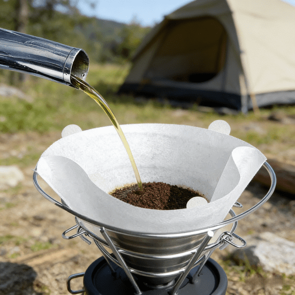 10" Deep Fryer Oil Filter Set 40 Pack, Non-Woven Cooking Oil Strainer Cones, Maple Syrup Filters for Home & Commercial Kitchens