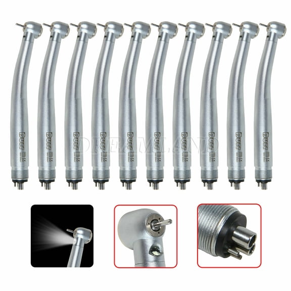10*Dental LED E-generator Self-Power High Speed Handpiece for NSK BURR