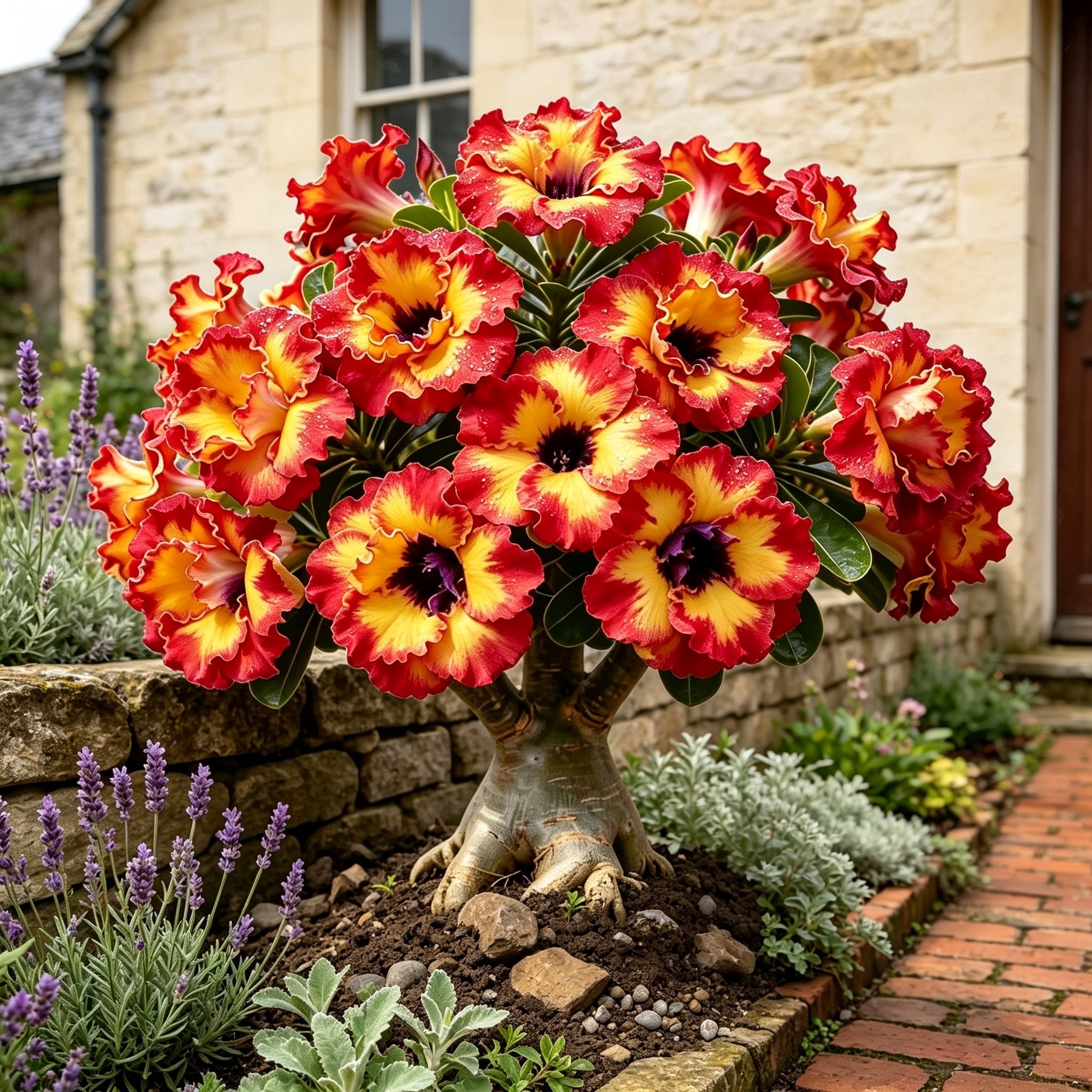 10 Desert rose seeds/Low Maintenance//for Garden Ideal for Beds Borders ...