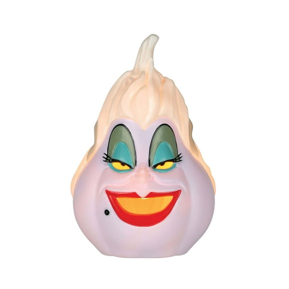 10" Disney Ursula Light Up Pumpkin Decoration