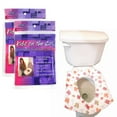 thumbnail image 1 of 10 Disposable Kids Half Fold Paper Toilet Seat Covers Infant Potty Training Soft, 1 of 5