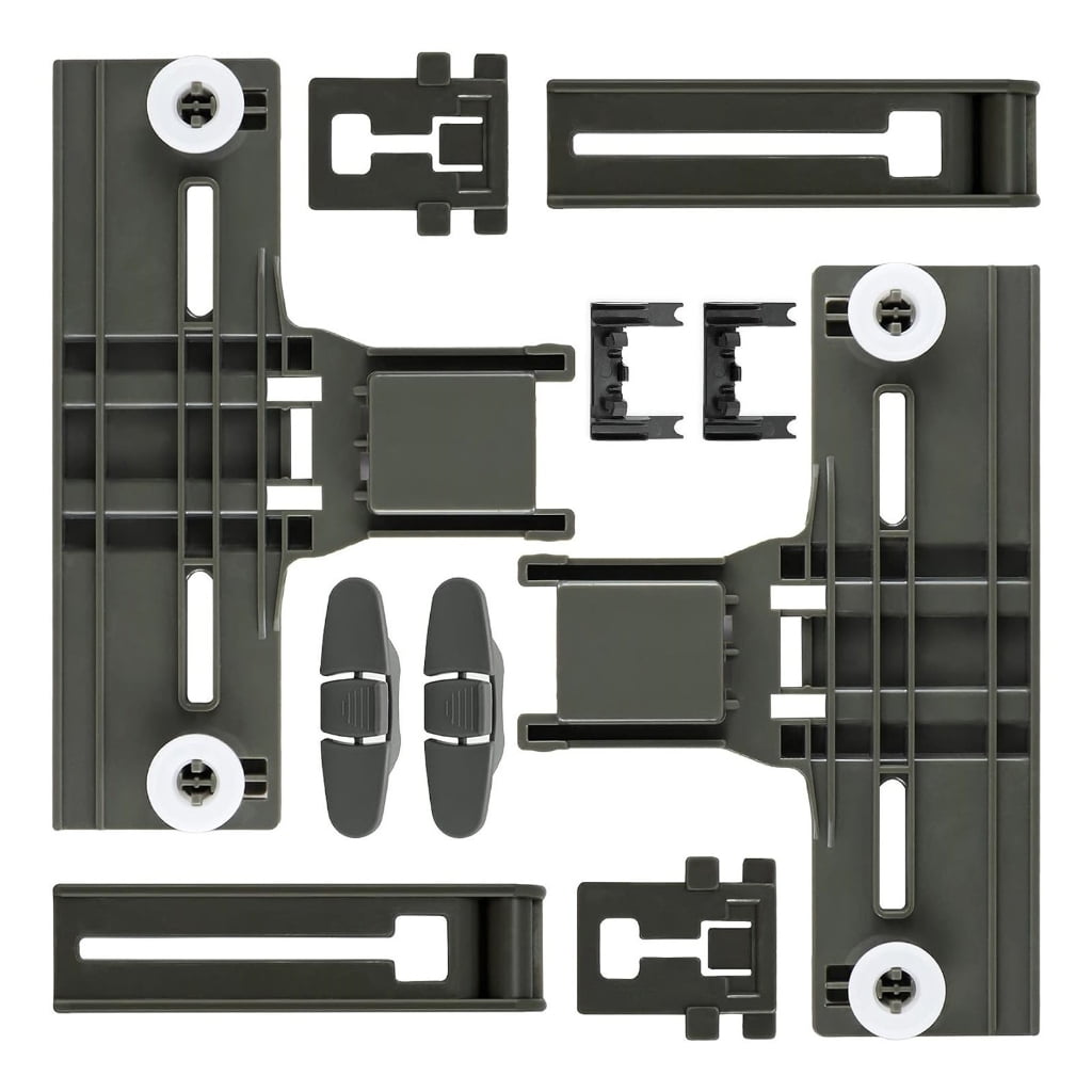 10 Divisions Dishwasher Upper Rack Regulator Parts Permanent Construction Smooth Rolling Track Repairs Common Arrangemen