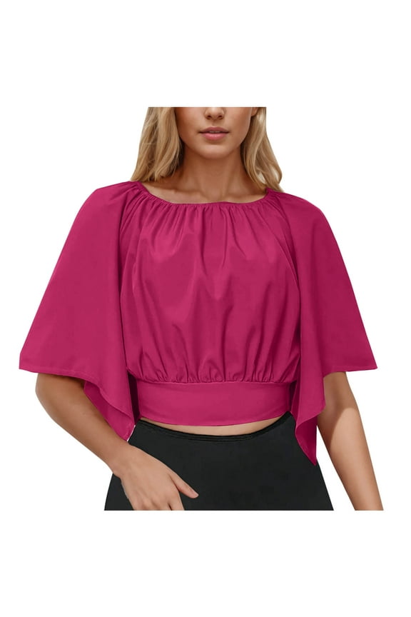 Under 10 Dollars Fitted Short Sleeve Tops for Women Tee Shirts Black Oversized Shirt Womens Clothes Trendy Summer Clothes Summer Shirts for Teen Girls