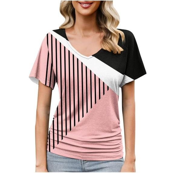 Under 10 Dollars St Patricks Day Shirts for Women Green Shirts Women's Summer Tops Royal Blue Womens Shirt Cute Summer Shirts Plus Size Tees for Women