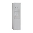 thumbnail image 1 of 10 Door High Free-Standing 4C Horizontal Parcel Locker with 2 Parcel Lockers in Aluminum with USPS Access, 1 of 3