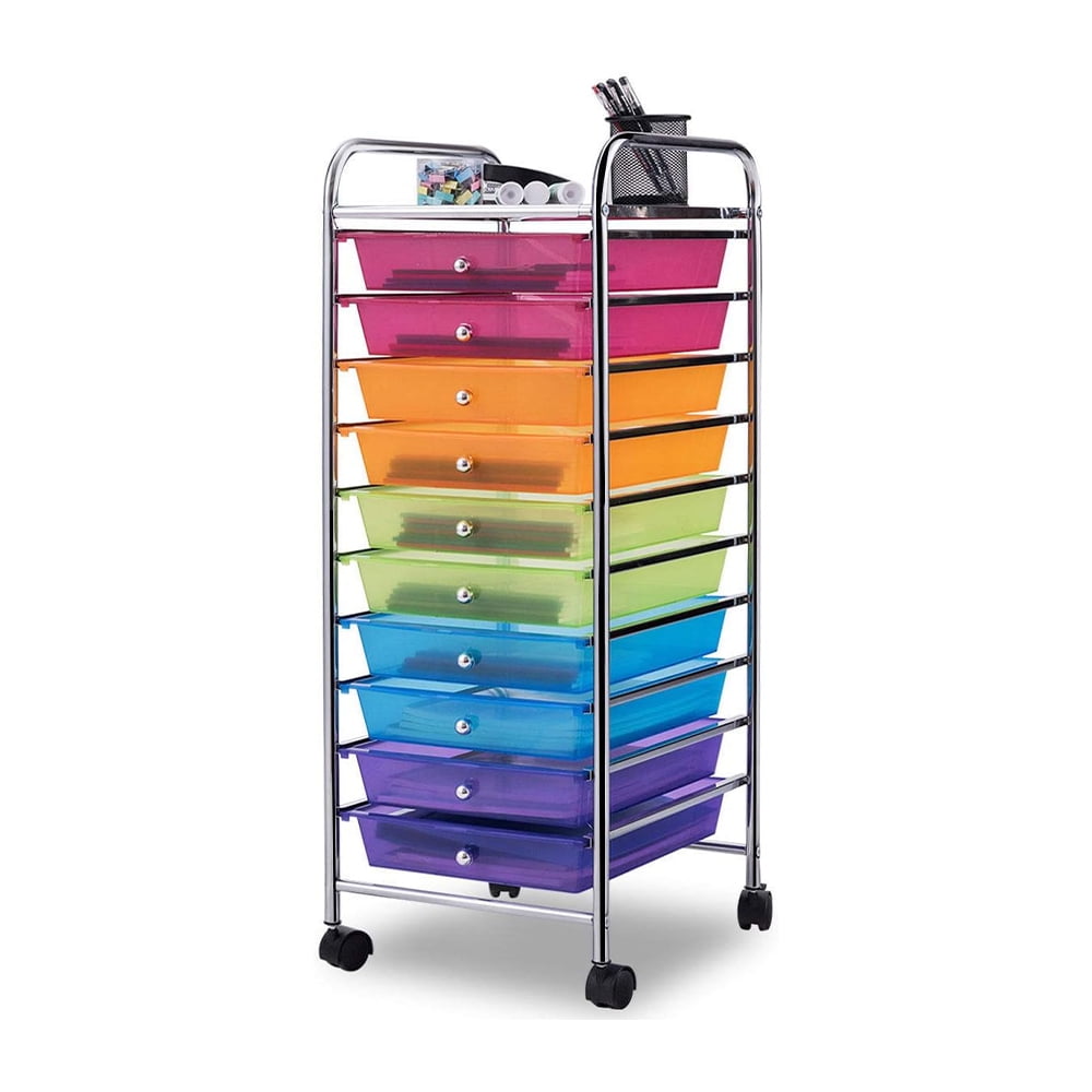 10 Drawer Rolling Cart by Simply Tidy™
