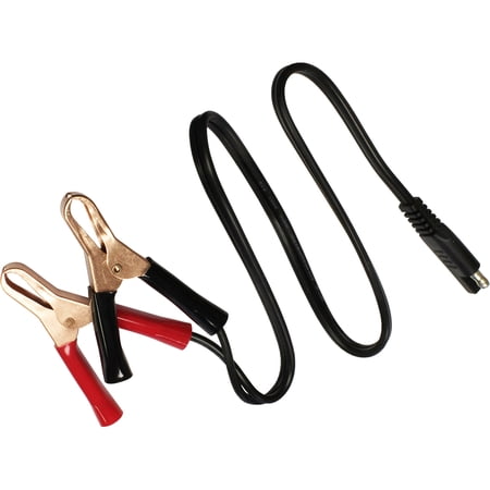 10 EBC Battery 2ft Alligator Clips to SAE Quick Disconnect Cable SAE to Battery Clamp Cable