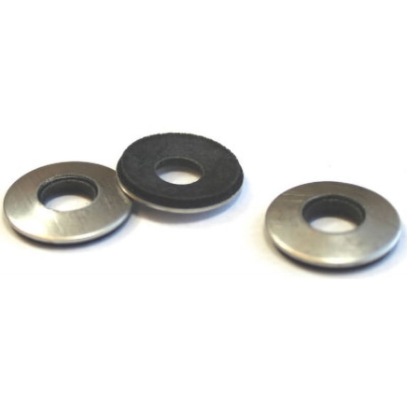 #10 EPDM Bonded Sealing Washers / 18-8 Stainless Steel - 8000 Piece Carton