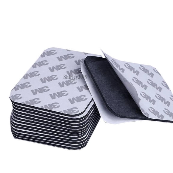 10PCS Black EVA Double Sided Adhesive Foam Tape Sticky Pads (80*60*1.5MM) TAPDRA Spare Part