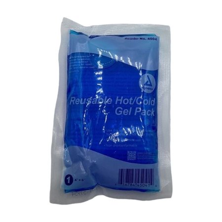 (10 Each) Dynarex Reusable Hot/Cold Gel Packs 4" x 6" (MS-80360)