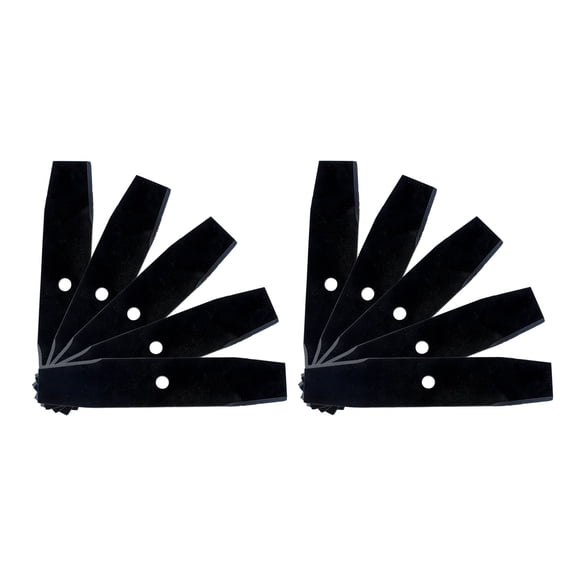 10 Edger Blades Heat Treated for Mclane Lesco Tanaka Sunbelt Stens Edgewater