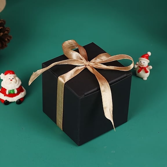 10 Elegant Bow Gift Boxes for Weddings, Parties & Holidays - Perfect for Chocolates, Candies & Soaps