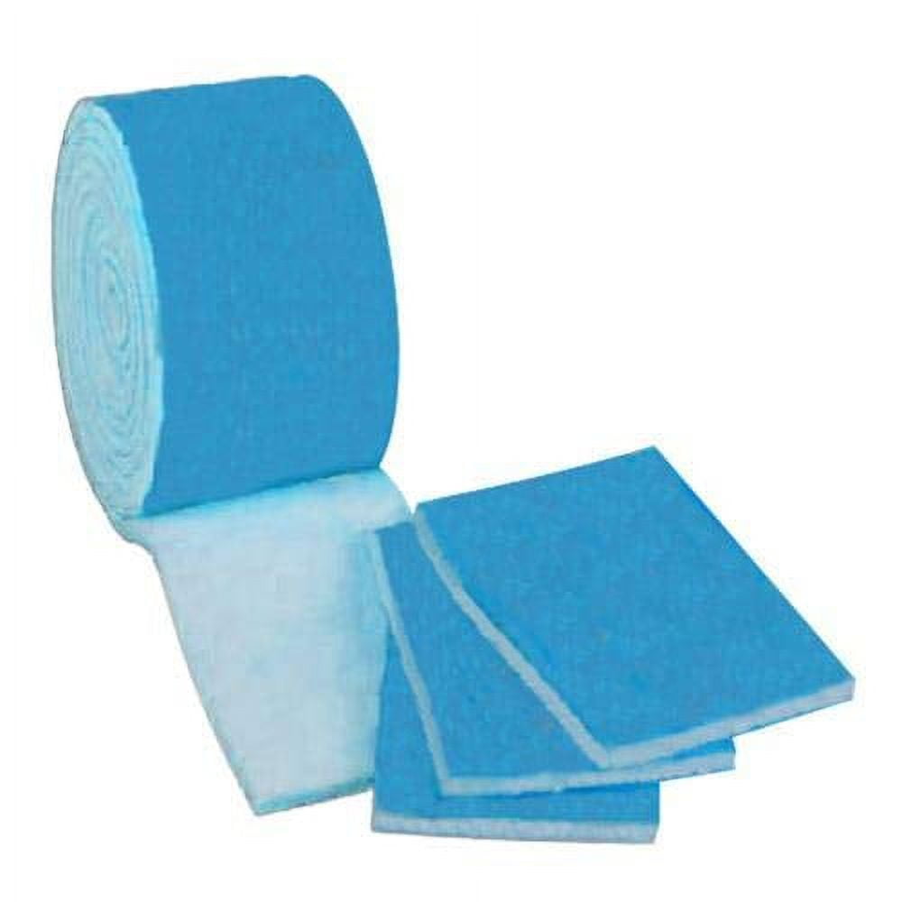 10 FEET Blue Bonded Filter Media Roll 10 Foot X 12 Inch X 1 Inch
