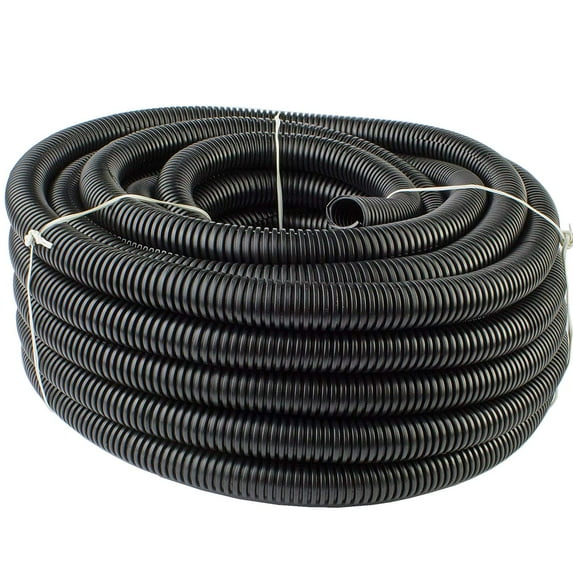 10 FT 1/2" 13mm Split Wire Loom Polyethylene Tubing Marine Conduit LOT