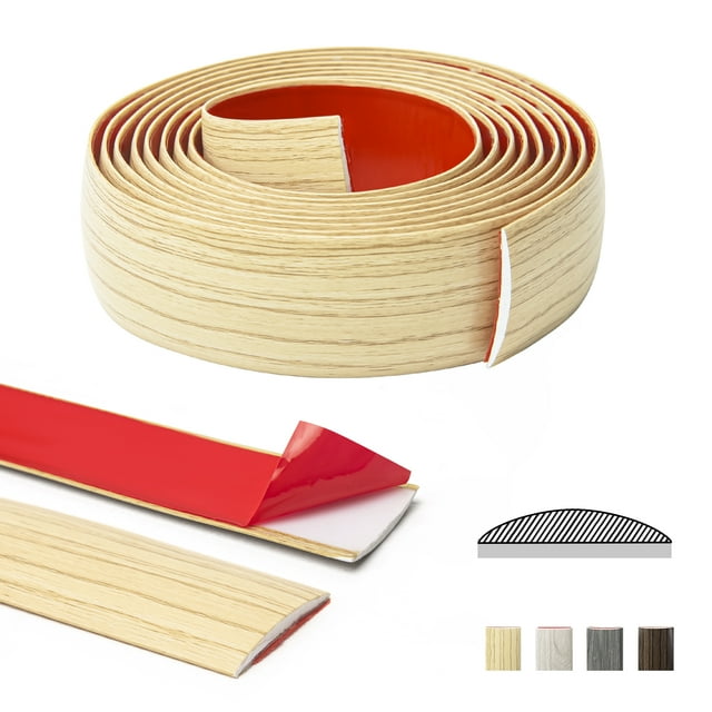 10 FT Self Adhesive Vinyl Floor Transition Strip