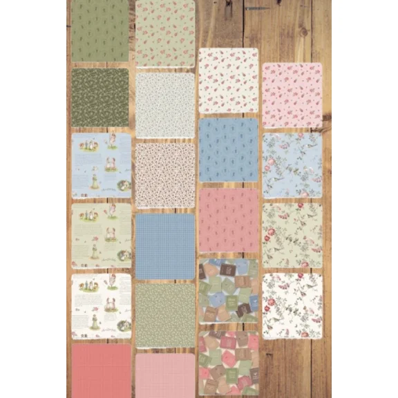 10 Fat Quarters - Assorted Anne of the Green Gables Cotton Fat Quarter Bundle