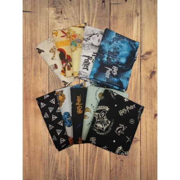 10 Fat Quarters - Assorted Harry Potter Fat Quarter Bundle