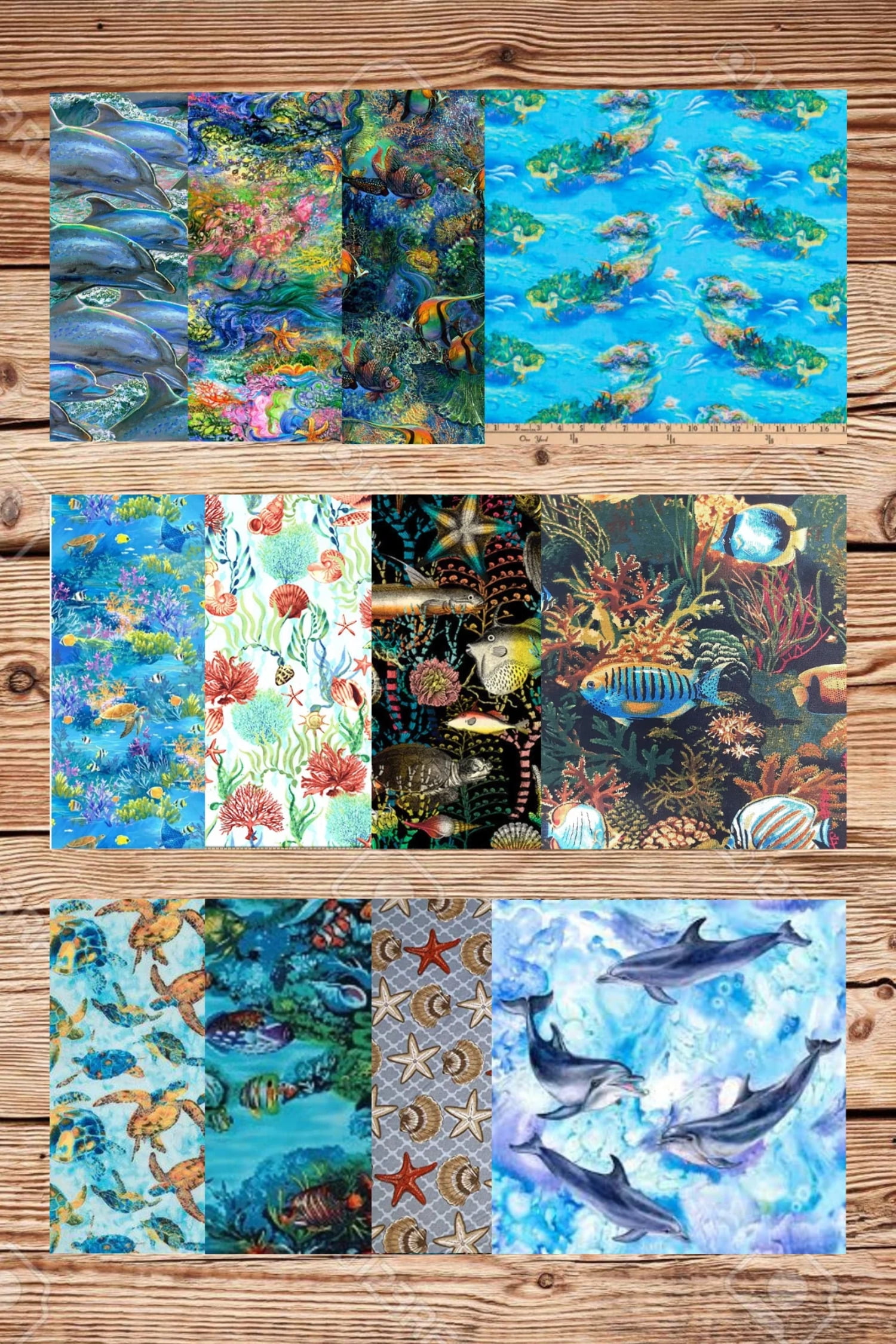 18 X 22 Fat Quarters Tessuto Di Cotone Per Trapuntatura In Bundle Per 799967