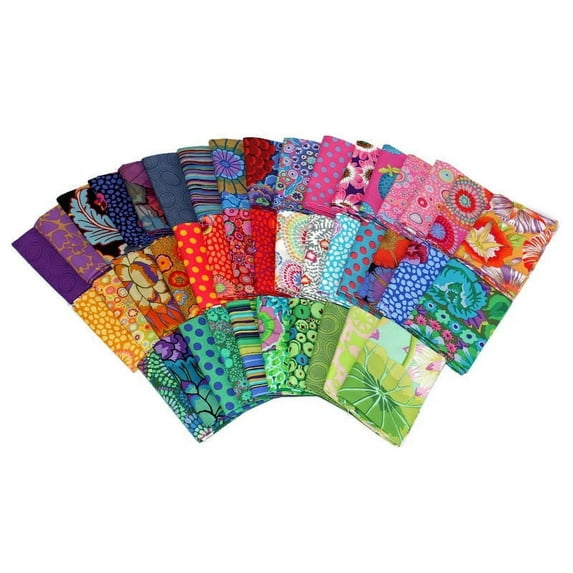 10 Fat Quarters - Kaffe Fasset Brandon Mably Floral Flowers Geometric Assorted Quality Quilters Cotton Fabrics M222.09
