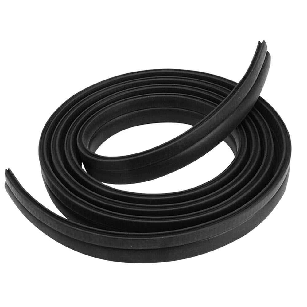 10 Feet Long U Shape Auto Rubber Weather Draft Seal Strip 0.7 Inch Wide