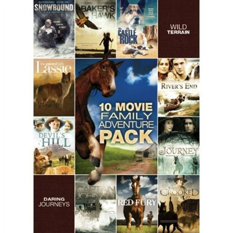 10-Film Family Adventure Pack - Walmart.com