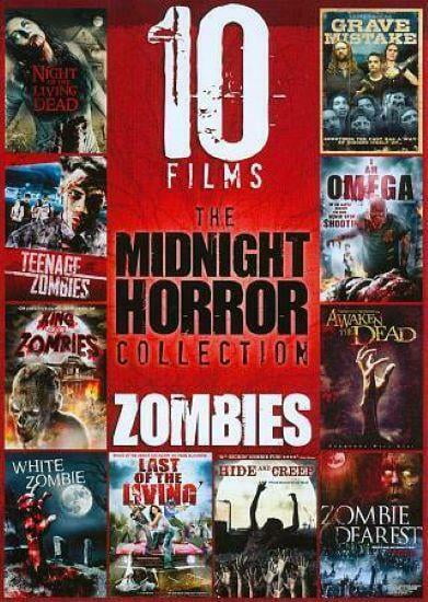 10-Film Midnight Horror Collection: Zombies [DVD] - Walmart.com