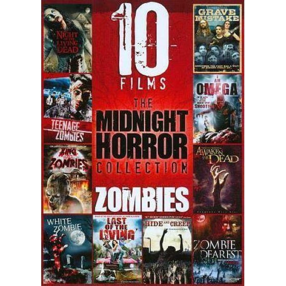 10-Film Midnight Horror Collection: Zombies [DVD]