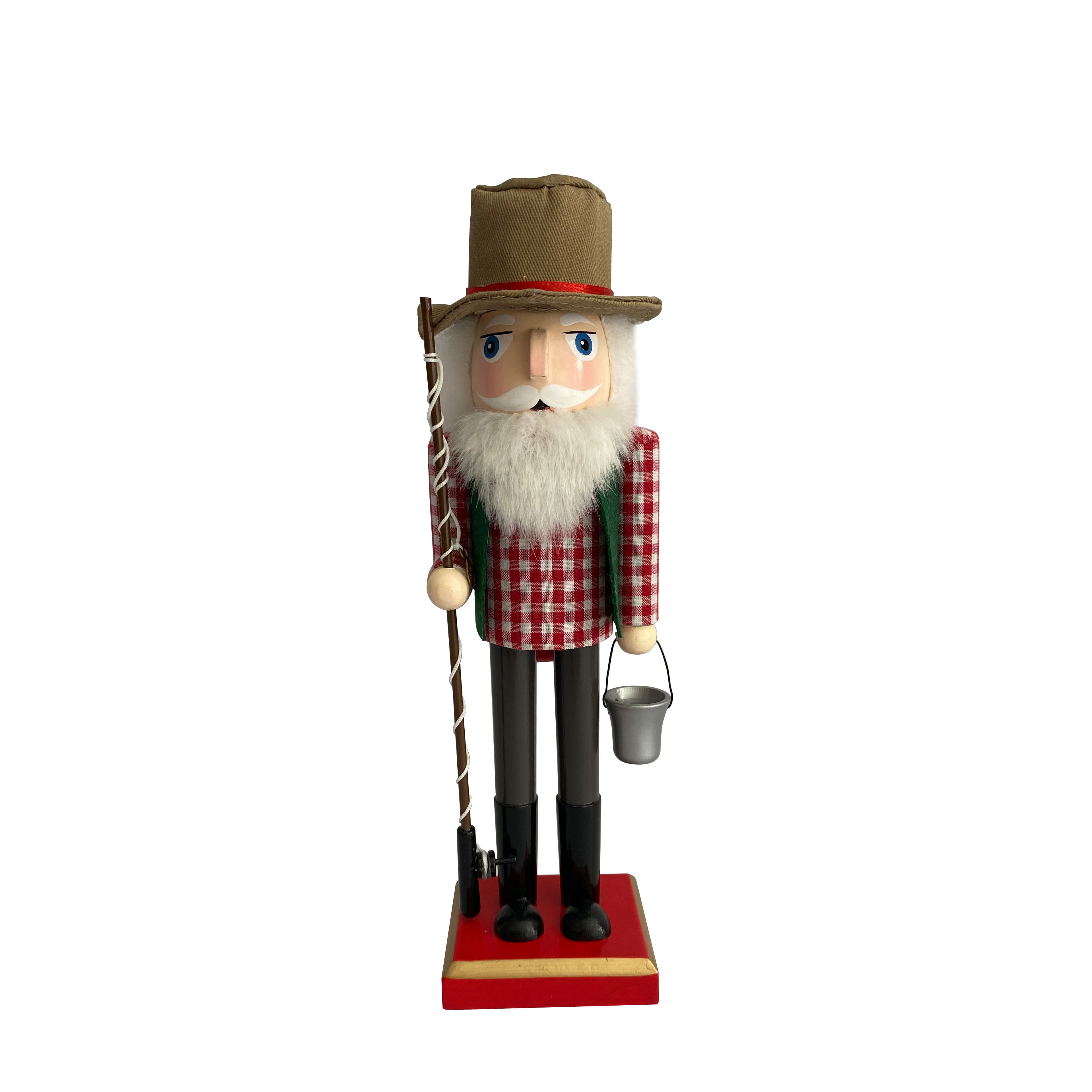 10" Fisherman Wooden Collectible Nutcracker by Ashland®Christmas
