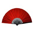thumbnail image 1 of 10" Folding Fan Rave Fan for Men and Women Popping Fans for Line Dancing Clacking Fans for Boots On The Ground Dance,Party,Decoration,Festival, 1 of 5
