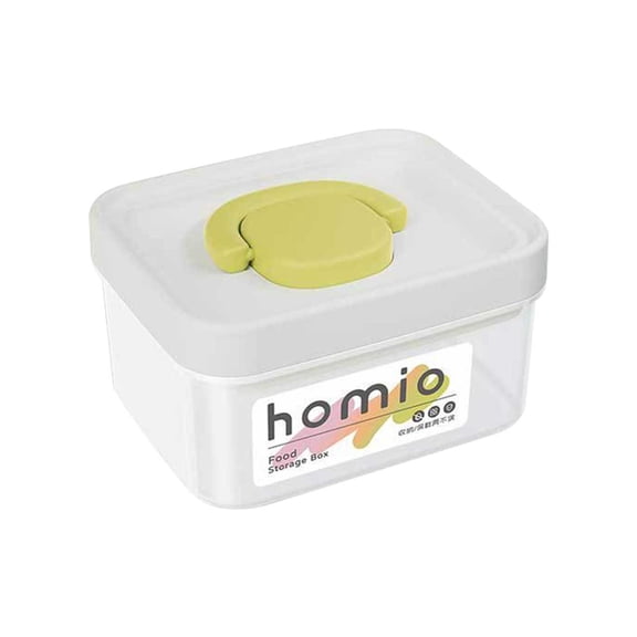 Storage Box Food Storage Containers Set 6 Sizes Airtight Plastic Kitchen Pantry Organization JASKFLY