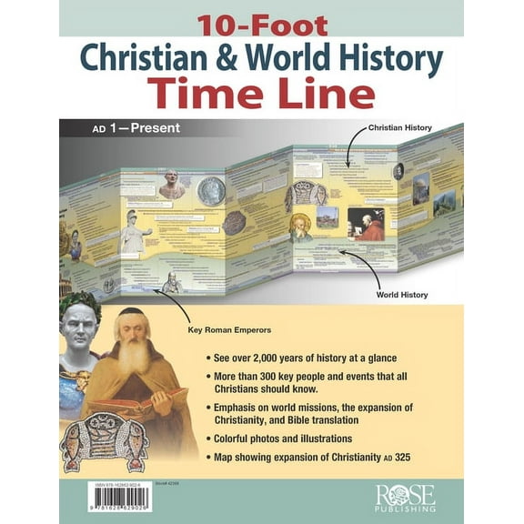 10-Foot Christian & World History Time Line (Other)