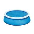 thumbnail image 1 of 10-Foot Round Dog Pool Cover, Foldable Dog Swimming Pool Cover, Pool Cover for Above Ground, Waterproof Dustproof and Washable Pool Protective Cover with Drawstring Design, 1 of 6