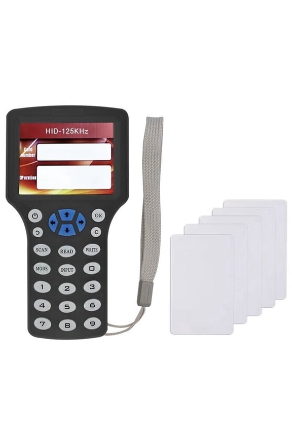 10 Frequency RFID NFC Card Reader Writer Duplicator+5XUID Card