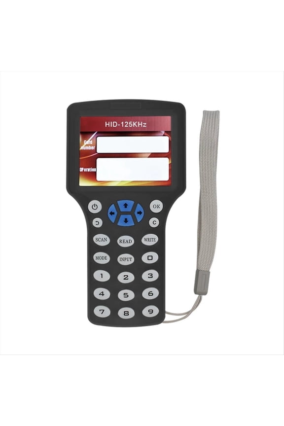 10 Frequency RFID NFC Smart Card Reader Writer Duplicator+5XCUID Card/Keychain 125K 13.56MHz RFID Copier Key Replicator