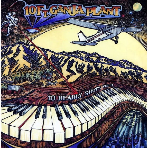 10 Ft. Ganja Plant - 10 Deadly Shots, Vol. II - Music & Performance - CD