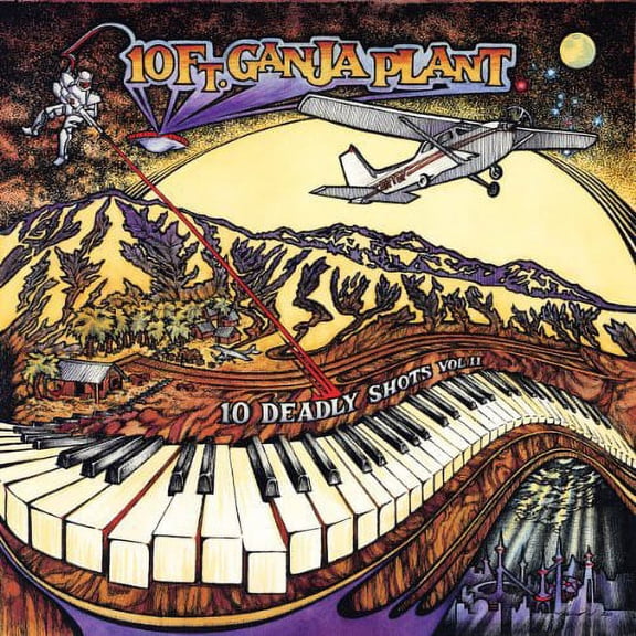 10 Ft. Ganja Plant - 10 Deadly Shots, Vol. II - Music & Performance - Vinyl