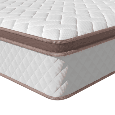 10" Full Size Mattress Cooling Gel Hybrid Memory Foam & Pocket Coils Bed in a Box,Medium Firm