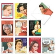 thumbnail image 1 of 10 Funny All Occasion Blank Note Cards Pack (4 x 5.12 Inch) - AGELESS WISDOM, 1 of 7