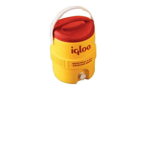 Igloo 10 Gallon Plastic Water Container 400 Series - Drip Free Nozzle - Red